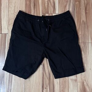 Men’s Bench Black cotton shorts L